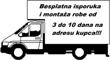 Besplatna isporuka i montaza